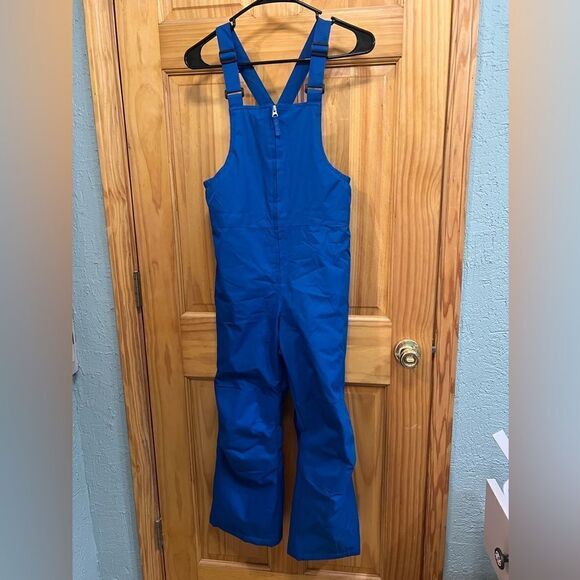 Lands End youth size 10 blue snow coveralls - Picture 1 of 7